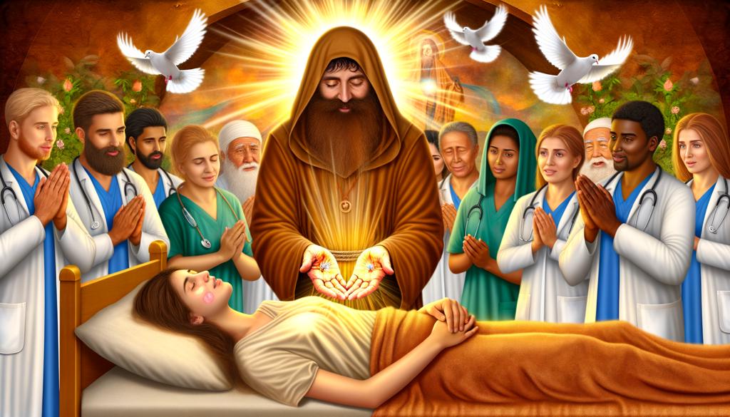 Preghiera a Padre Pio per la Protezione dei Malati